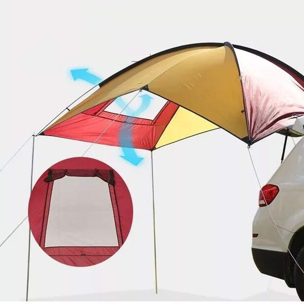 タープ テント カーサイドタープ 車用 日よけカーテント 設営簡単 単体使用可能 Amazon | タープ テント カーサイドタープ カーテント 車用 日よけ